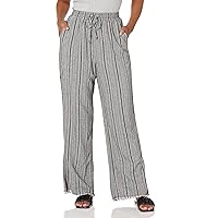 Royalty For Me Womens Women’s Casual Summer Beach High Rise PantsCasual Pants