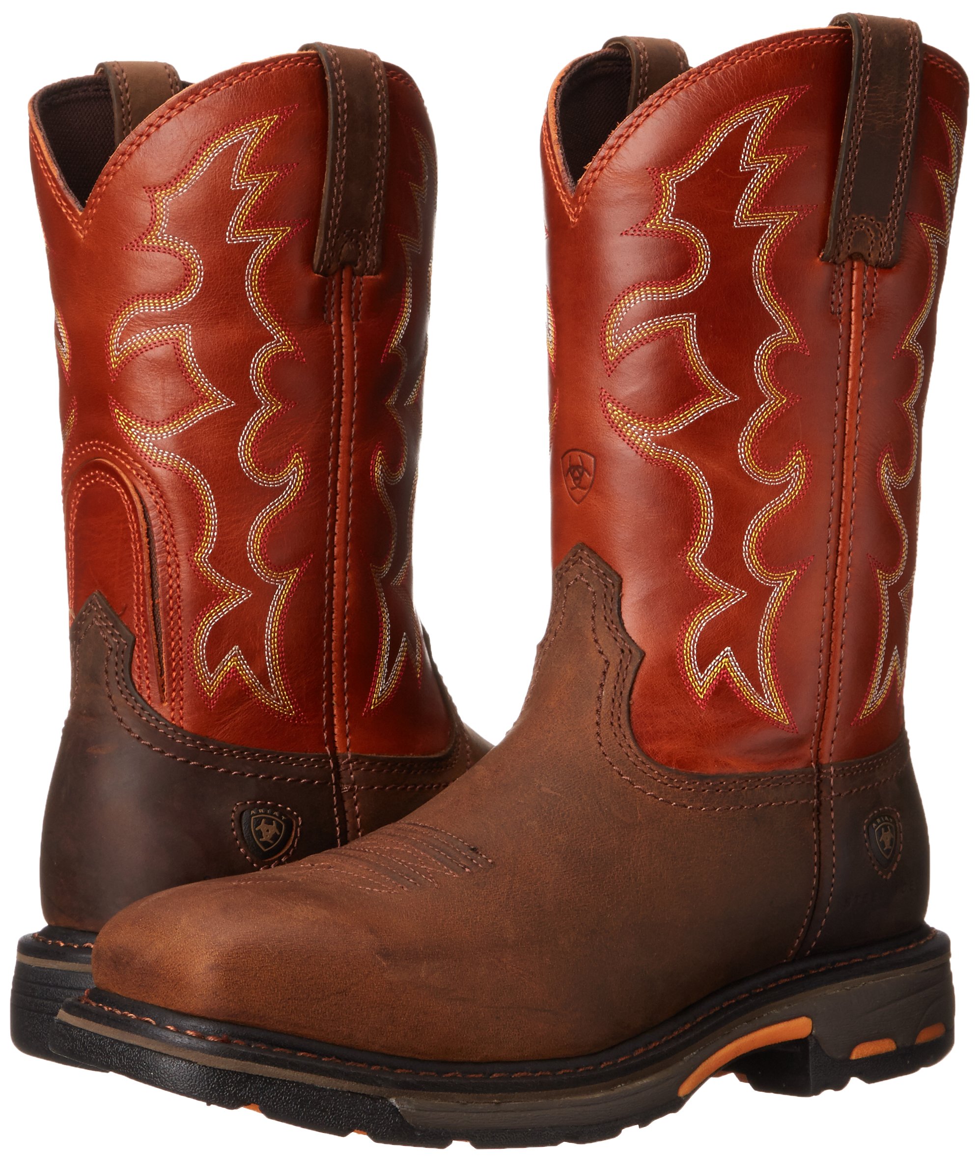 Ariat Men's Workhog Wide Square Toe Tall Steel Toe Work Boot