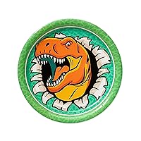 American Greetings Dinosaur Birthday Party Supplies, Dinner Plates (36-Count)