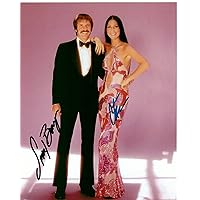 Kirkland Signature Sonny & Cher 8 X 10 Photo Display Autograph on Glossy Photo Paper