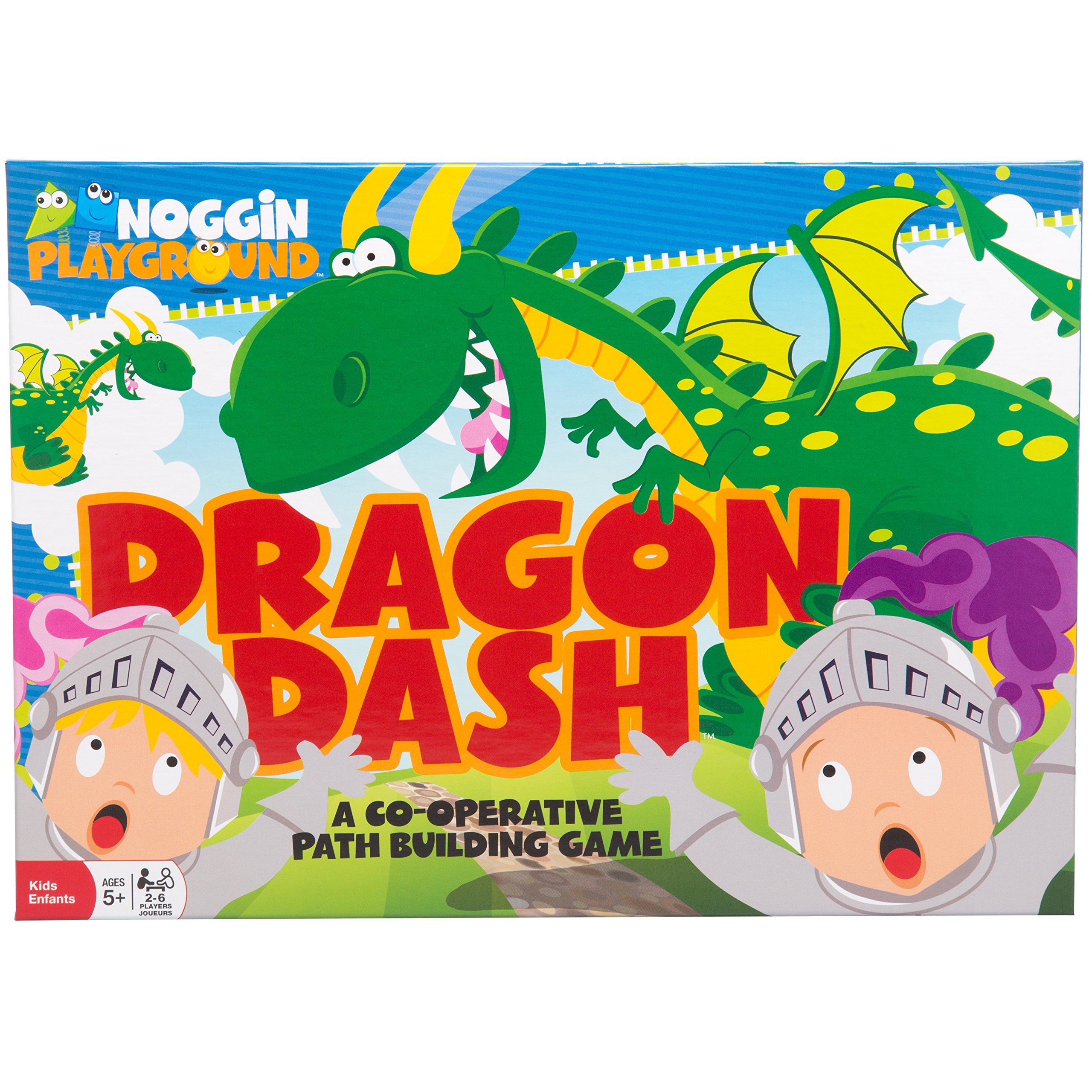 Noggin Playground Dragon Dash - Encourages Team Work And Critical Thinking - Either Everyone Wins, Or Everyone is Defeated (Ages 5+)