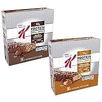 Kellogg's Special K Protein Meal Bars, Meal Replacement Protein Snacks, Variety Pack, 3.18lb Case (4 Boxes)