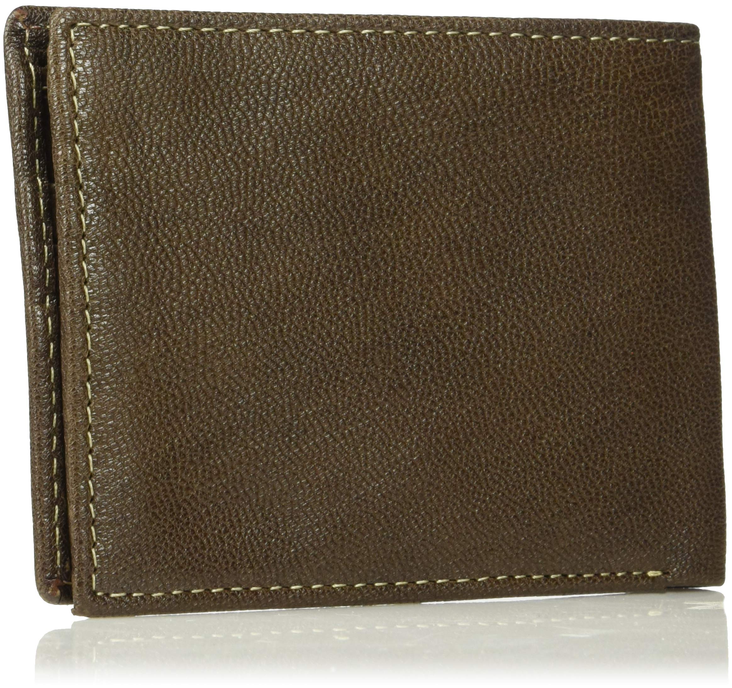 Timberland Men's Leather RFID Blocking Passcase Security Wallet