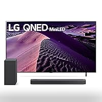 LG 75-inch Class QNED85 Series 4K Smart TV with Alexa Built-in 75QNED85UQA S75Q 3.1.2ch Sound bar w/Dolby Atmos DTS:X, Hi-Res Audio, Meridian, HDMI eARC, 4K Pass Thru w/Dolby Vision