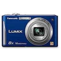 Panasonic DMC-FH25A 16.1MP Digital Camera with 8x Wide Angle Image Stabilized Zoom and 2.7 inch LCD (Blue)