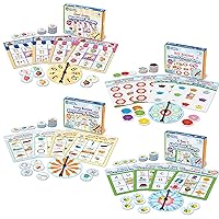 Learning Resources Super Spring Bingo Bundle Preschool Game - Ages 3+ Colors, Shapes, and Numbers Recognition, Preschool Learning Games, Toddler Games