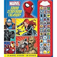 Marvel - Spider-man, Avengers, Black Panther, and More! Sound Storybook Treasury - PI Kids (Play-A-Sound)