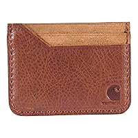 Carhartt Men's Rugged Patina Leather Wallets, Available in Multiple Styles and Colors