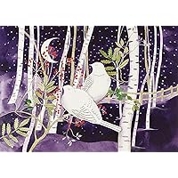 Doves in White Birches Deluxe Boxed Holiday Cards (Christmas Cards, Greeting Cards)
