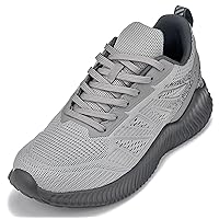 CALTO Men's Invisible Height Increasing Elevator Shoes - Ultra Lightweight Sporty Sneakers - 2.4 Inches Taller