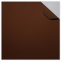 Best Creation Glossy Permanent Vinyl Sheets, 12 x 12, Brown