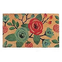 Multi Tufted Roses Doormat, 18
