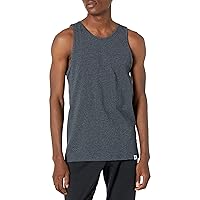Russell Athletic Men's Dri-Power Cotton Blend Tank Tops, Moisture Wicking, Odor Protection, UPF 30+, Sizes S-4x