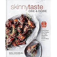 Skinnytaste One and Done: 140 No-Fuss Dinners for Your Instant Pot®, Slow Cooker, Air Fryer, Sheet Pan, Skillet, Dutch Oven, and More: A Cookbook Skinnytaste One and Done: 140 No-Fuss Dinners for Your Instant Pot®, Slow Cooker, Air Fryer, Sheet Pan, Skillet, Dutch Oven, and More: A Cookbook Hardcover Kindle Spiral-bound