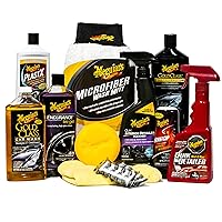 Complete Car Care Kit - The Ultimate Car Detailing Kit for a Showroom Shine - Includes Products for Cleaning and Detailing for the Interior and Exterior of your Car or Truck
