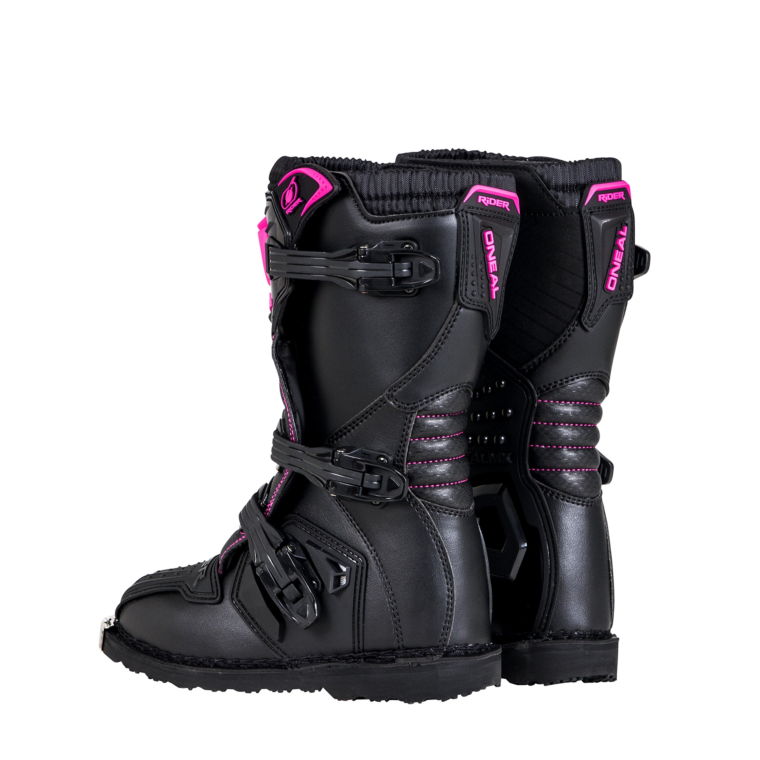 O'Neal Girls Rider Boot (Black/Pink, K12)