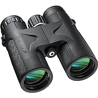 Barska Optics BAK-4 Blackhawk Binoculars with Green Lens, 12x42mm, Black