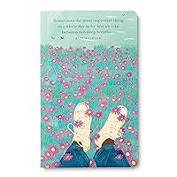Compendium Softcover Journal - Sometimes the most important thing in a whole day is the rest we take between two deep breaths... – A Write Now Journal with 128 Lined Pages, 5”W x 8”H