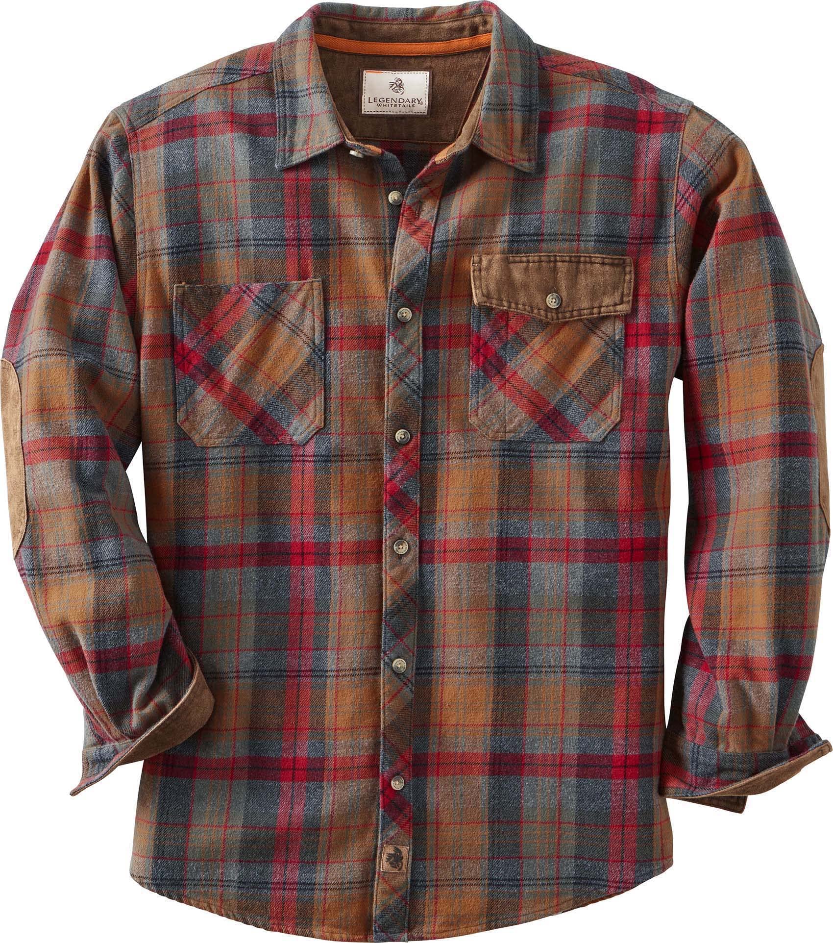 Legendary Whitetails Men's Harbor Heavyweight Flannel Shirt