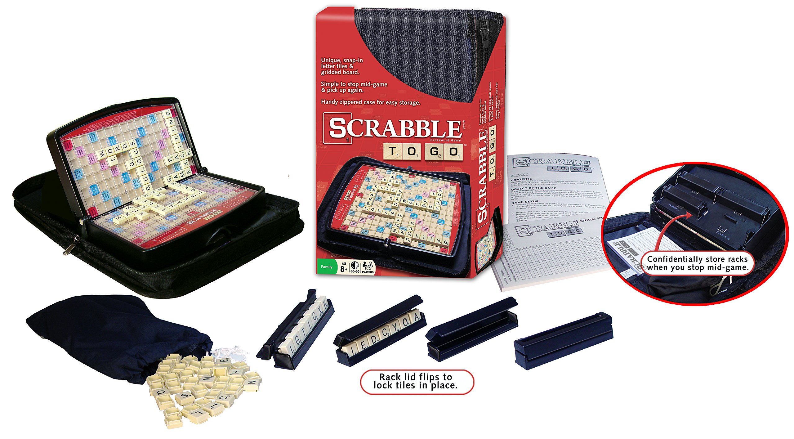 Winning Moves Games Scrabble to Go Board Game