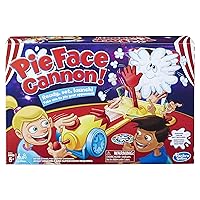 Hasbro Gaming Pie Face Cannon Game Whipped Cream Family Board Game Kids Ages 5 and Up