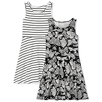 The Children's Place Girls Sleeveless Fashion Skater Dress