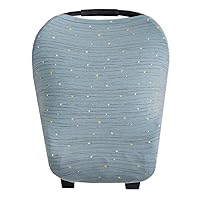 Copper Pearl Multi-Use Cover: Car Seat Covers, Nursing Cover, and Stroller Cover for Sun - Stretchy Fabric, All-Season Use, Stylish Designs, Easy Access for Moms, Ideal Baby Shower Gift - Starlight