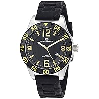 Oceanaut Women's OC2810 Aqua One Analog Display Quartz Black Watch