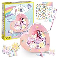 Creativity for Kids Happiness Bank - Craft Kits for Girls and Boys, Kids Toys - Mindfulness Craft for Kids Ages 7-10+