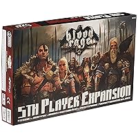 CMON Blood Rage 5th Player Board Game Expansion | Strategy Game | Viking Battle Game | Tabletop Miniatures Game for Adults and Teens | Ages 14+ | 2-4 Players | Average Playtime 60-90 Minutes | Made
