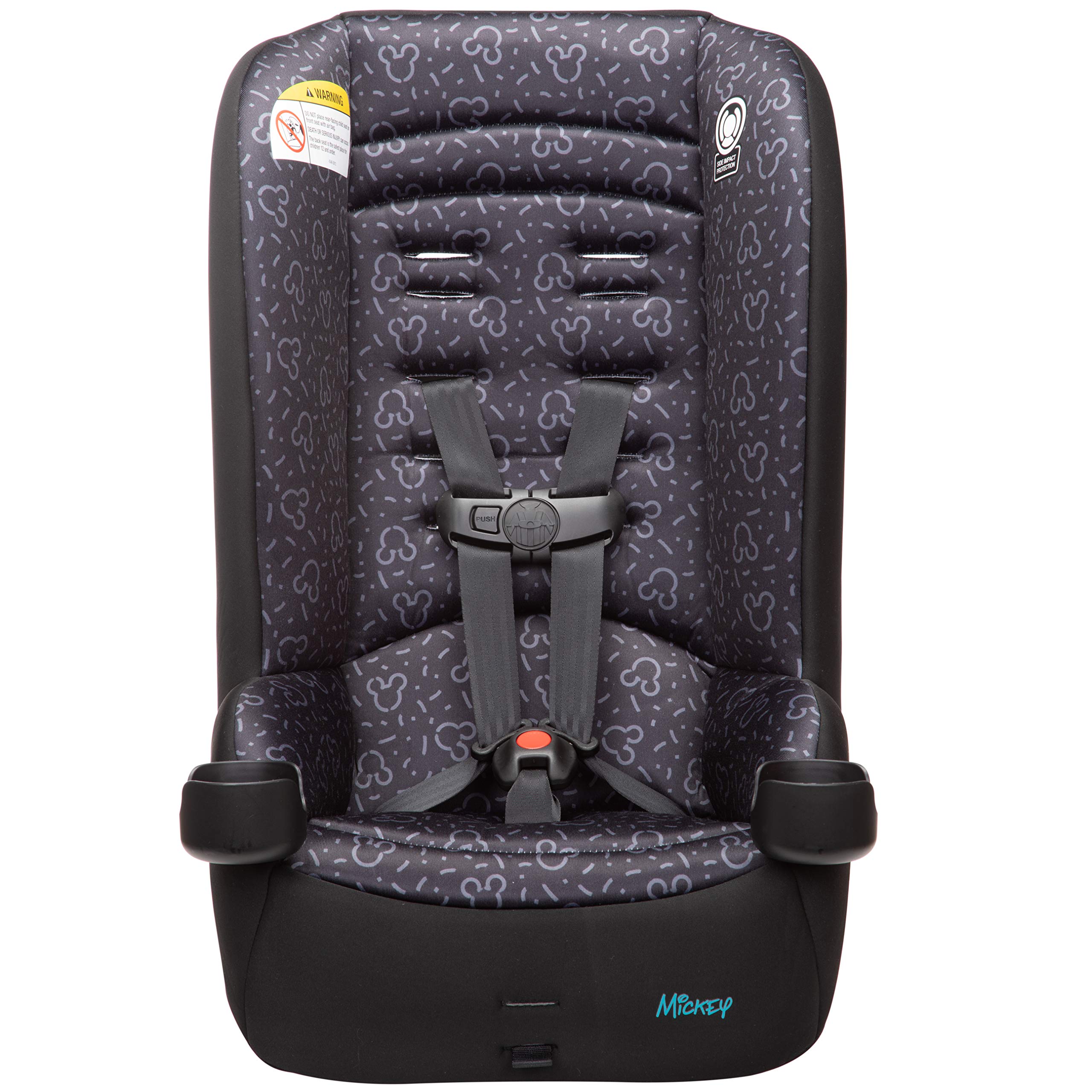 Disney Baby Jive 2 in 1 Convertible Car Seat,Rear-Facing 5-40 pounds and Forward-Facing 22-65 pounds, Mickey Teal
