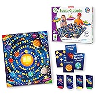 The Learning Journey: Play It! Outer Space- Space Crusade - Educational Designed Board Game- 2 to 4 Players - Intellectual Development - Toddler Toys & Activities for Children Ages 3-6 Years