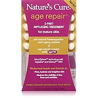 Nature's Cure Age Repair 2-Part Anti-Aging Treatment for Mature Skin