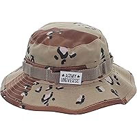 Tactical Boonie Hat Military Bucket Cap Camo Digital or Solid Wide Brim Sun Fishing Bush Booney Hunting Headwear