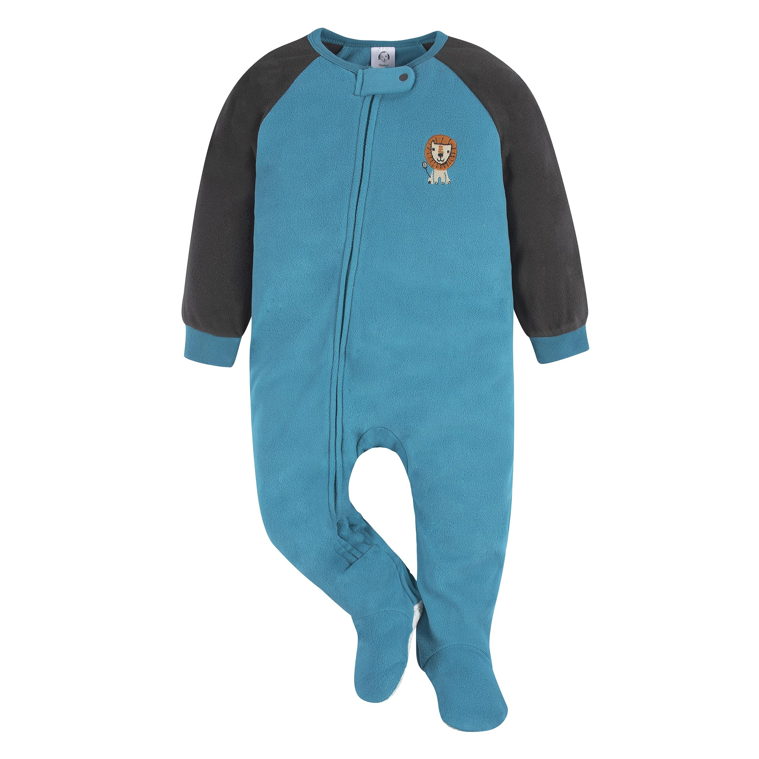 Gerber Baby Boys' Flame Resistant Fleece Footed Pajamas 2-pack