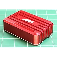 Raspberry Pi 3 Aluminum Cooling Case - Strong Red Metal case