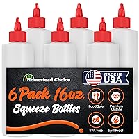 Belinlen 8 Pack 12 oz Plastic Squeeze Squirt Condiment Bottles with Twist  On Cap Lids - Perfect for Condiments, Oil, Icing, Liquids–Set of 8 with