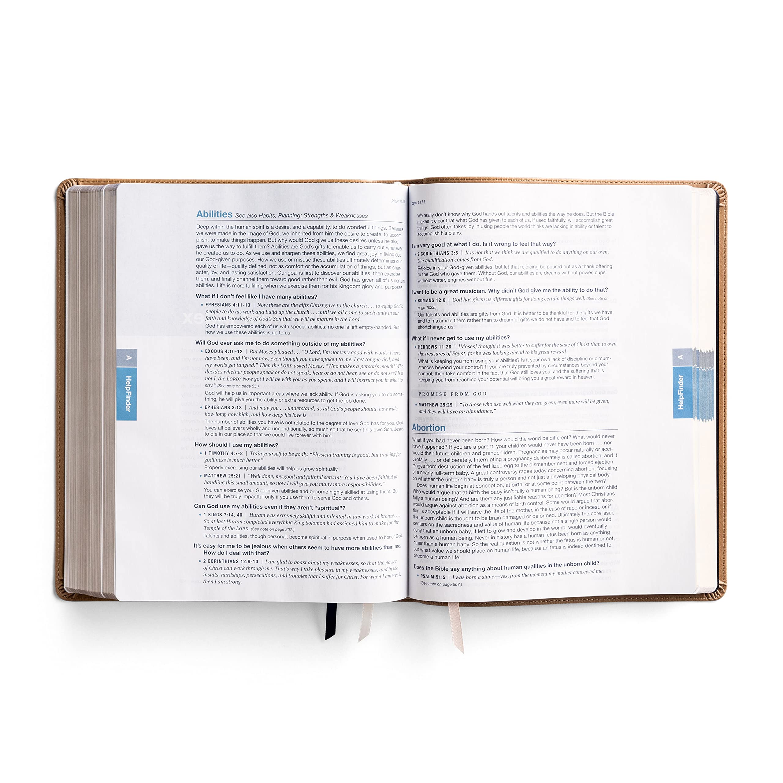 One Step Closer Bible: Large Print Edition - Tan, NLT