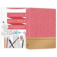 Personal Reflections KJV Bible [Rosegold Bloom] Personal Reflections KJV Bible [Rosegold Bloom] Imitation Leather