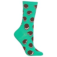 Hot Sox Women's Fun Food & Drink Crew Socks-1 Pair Pack-Cool & Cute Pop Culture Gifts