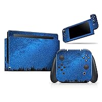 Compatible with Nintendo 3DS XL (2012) - Skin Decal Protective Scratch Resistant Vinyl Wrap Gaming Cover- Silhouette Night Sky