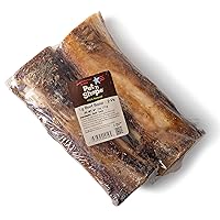 Beef Bone Dog Treats - Made & Sourced in the USA Chewz - Large, 2 Count