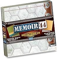 Memoir '44 Breakthrough Kit Board Game EXPANSION - 2 Double-Sided Oversize Maps for Epic WWII Battles! Strategy Game for Kids & Adults, Ages 8+, 2 Players, 30-60 MinPlaytime, Made by Days of Wonder
