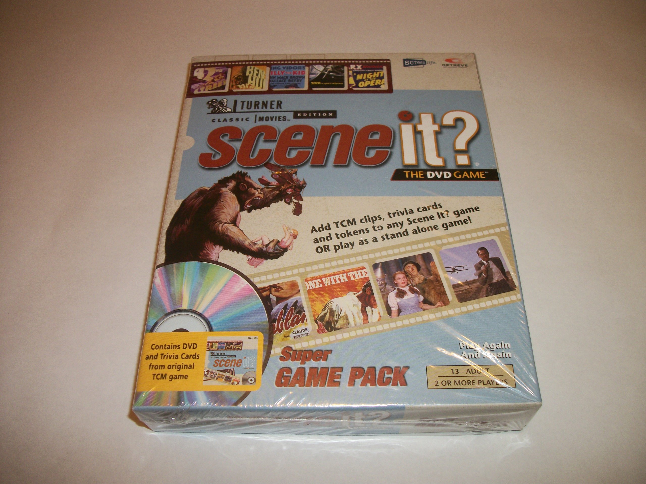 Scene It? Super Game Pack DVD - Turner Classic Movies Edition by Mattel
