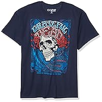 Liquid Blue Unisex-Adult Standard Grateful Dead Bertha Ballroom Winterland San Fran T-Shirt