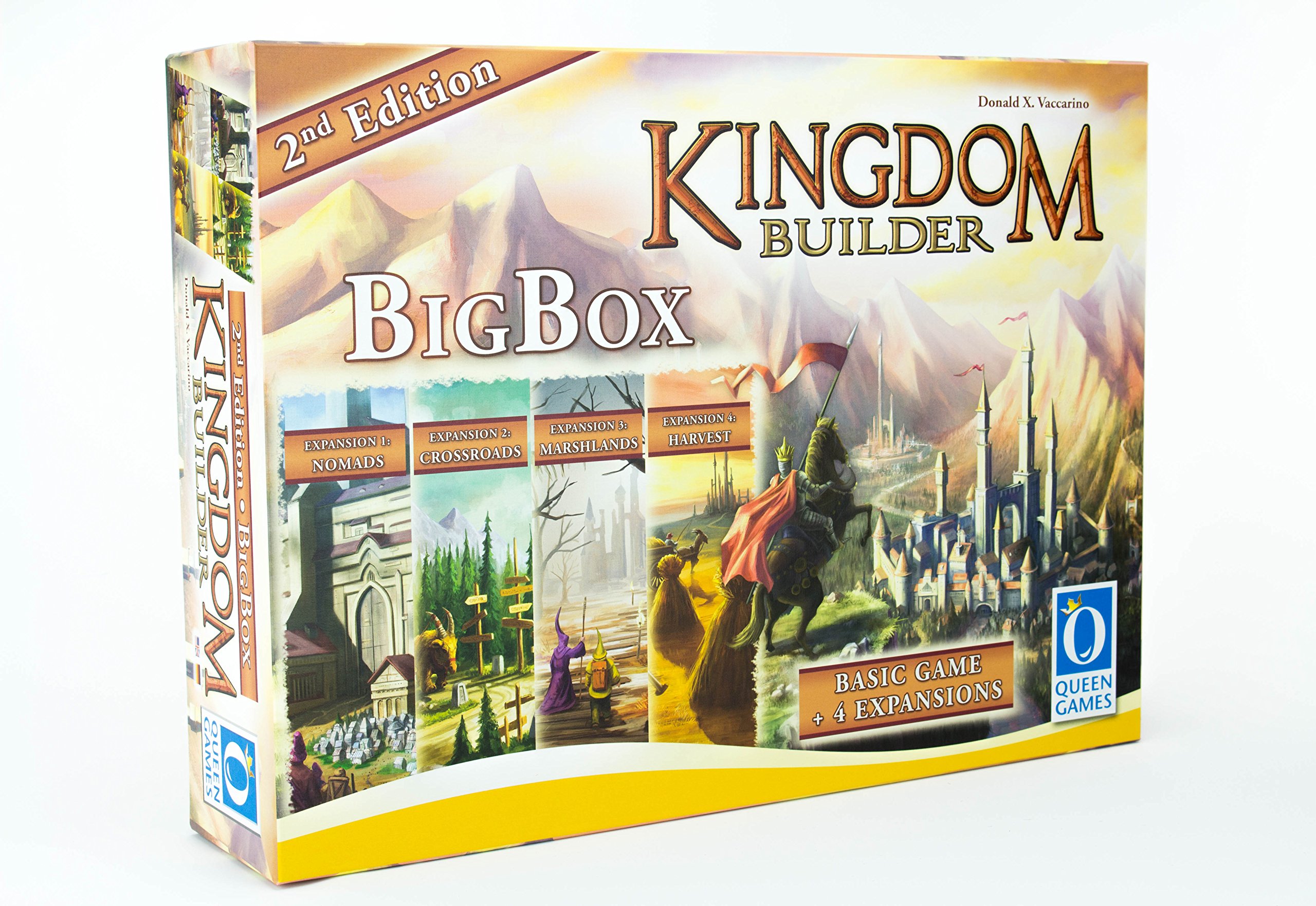 Queen Games Kingdom Builder Big Box 2nd Edition Board Game