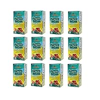 Lakma 7 Flavor Assorted Collection - 25 Tea Bags (12 Pack - 300 Tea Bags Total)
