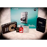Canon PowerShot ELPH 100 HS 12.1 MP CMOS Digital Camera with 4X Optical Zoom (Grey) (OLD MODEL)