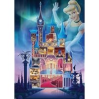 Ravensburger Disney Castle Collection - Disney Castles: Cinderella 1000 Piece Jigsaw Puzzle for Adults - 17331 - Every Piece is Unique, Softclick Technology Means Pieces Fit Together Perfectly 27 x 20