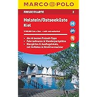 Marco Polo FZK02 Holstein - Oostzeekust: Toeristische kaart 1:100 000 (German Edition)